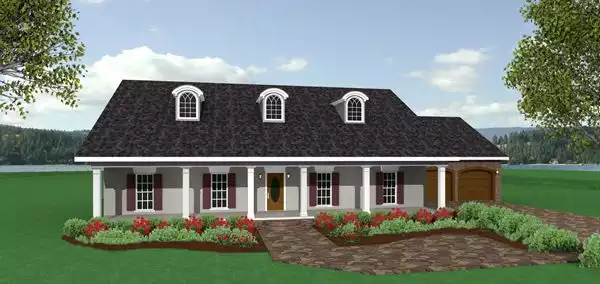 image of southern house plan 5703